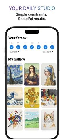 Strokes: Daily Art Challenge screenshot