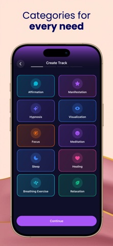 Vibrae AI: Affirm & Manifest screenshot