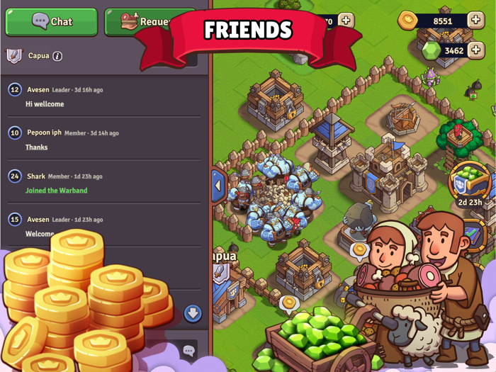 Bandits vs Lords Epic War