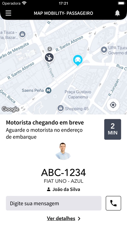 Map Mobility- passageiro screenshot-5