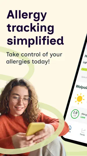 Allergy Buddy: Pollen Tracker screenshot 1