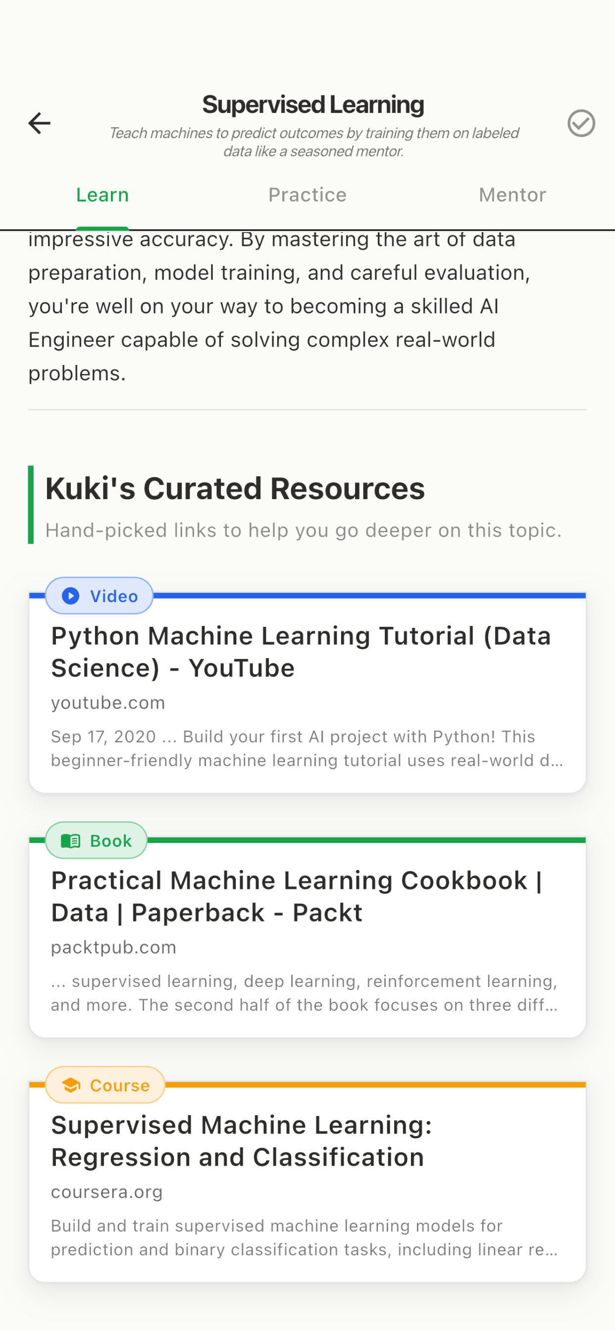 Kuki: AI Coding Mentor