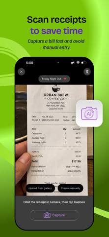 Riloma: Split Expenses iPhone screenshot