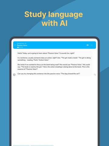 AI English Minute iPad screenshot 4
