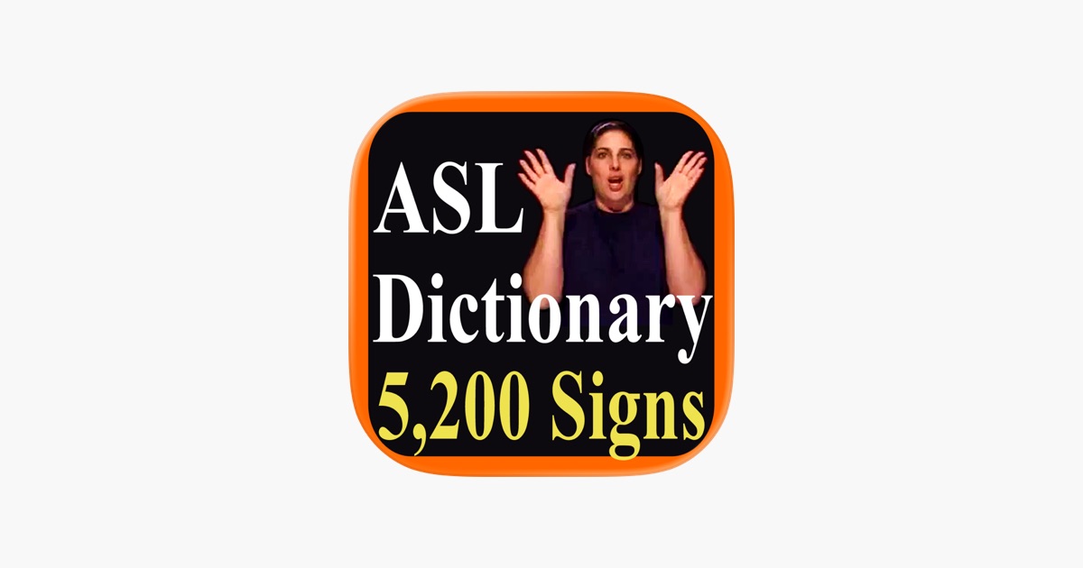 ASL Dictionaryアプリ - App Store