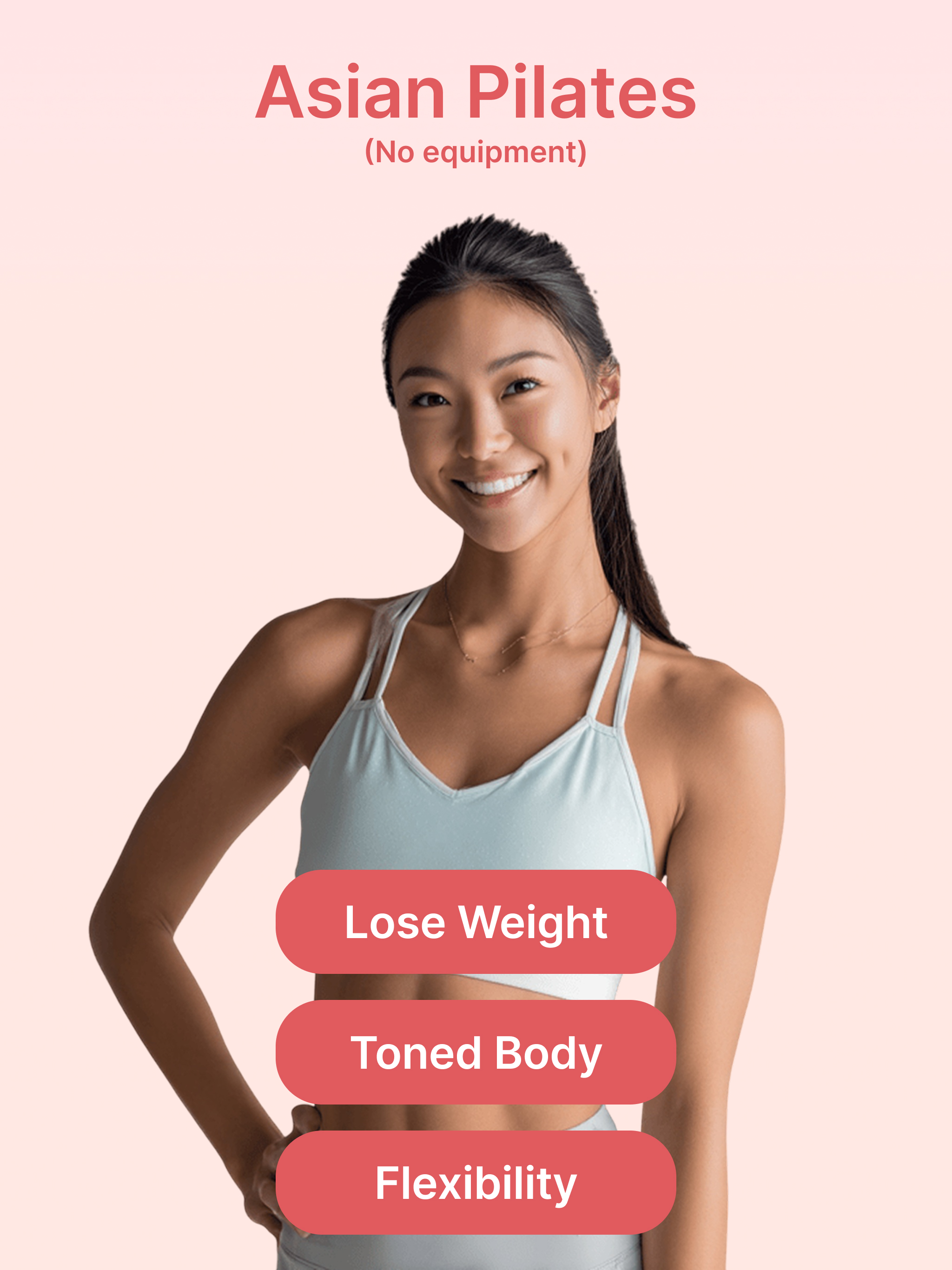 Asian pilates: Workout at Home