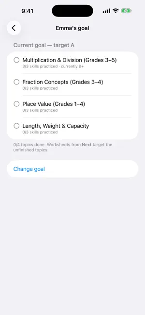 Inkgrad: Printed Math Practice screenshot 2