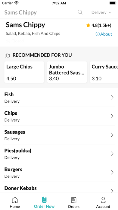 Sam's Chippy Screenshot