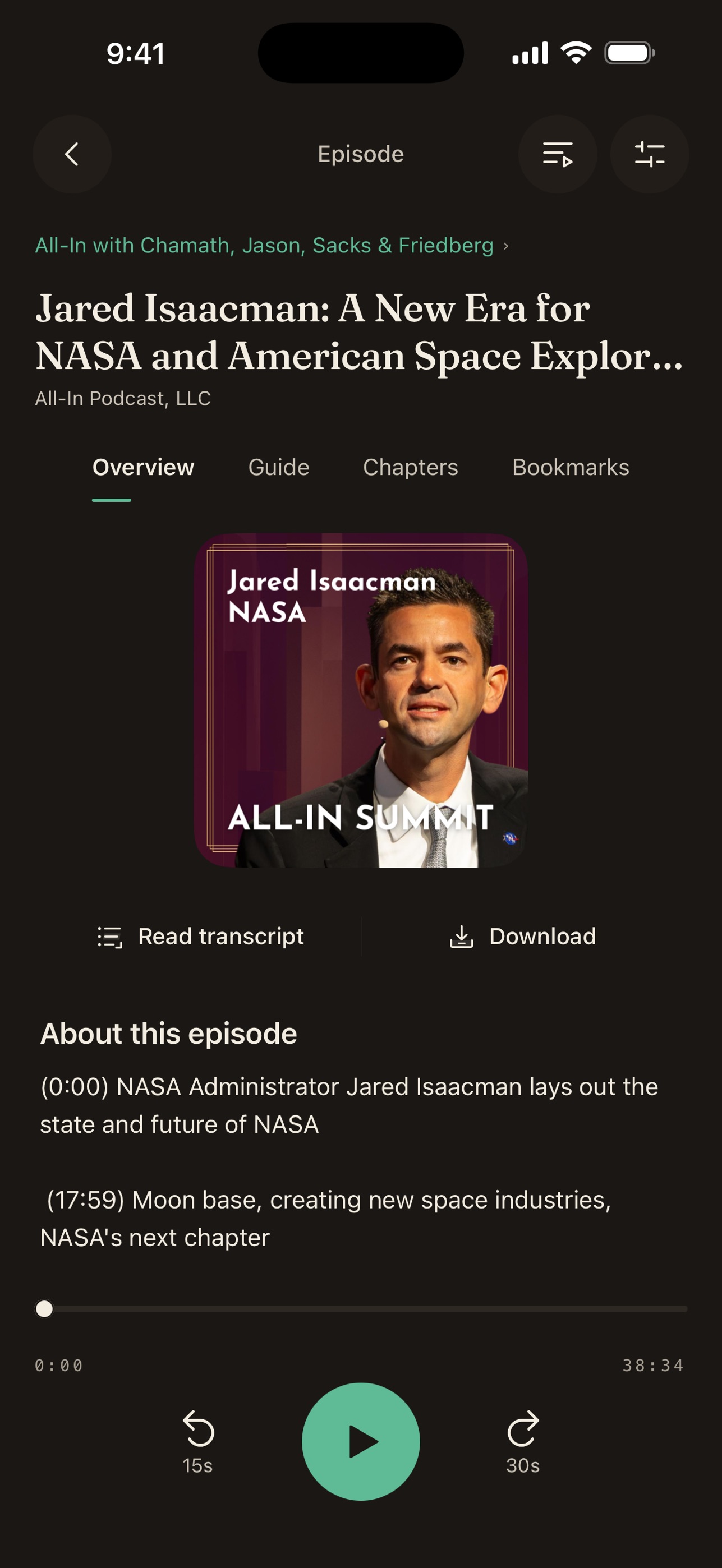 Screenshot 2 of Annotated Podcasts