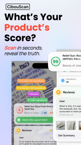 Beauty Scan – INCI screenshot