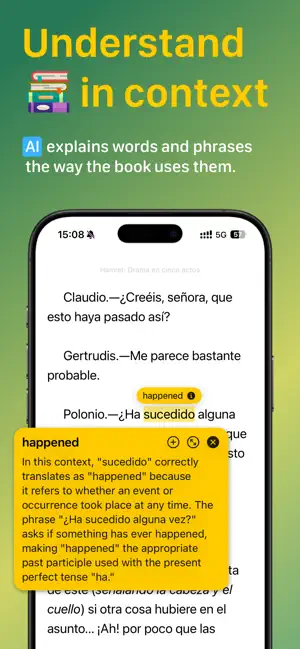 LinguaRead: Language Reader screenshot 1