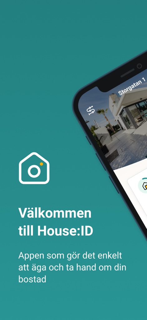 House:ID-bostadens loggbok - house-id-app-welcome-screen