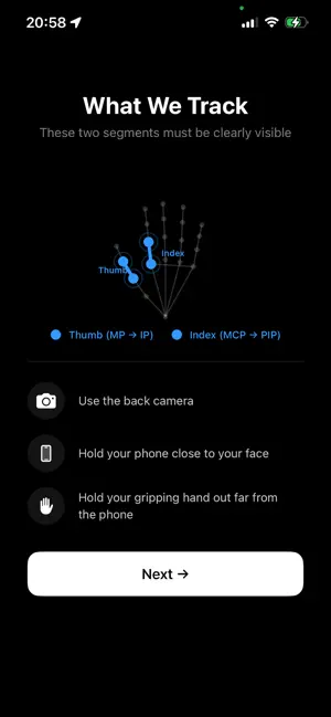 Racket Grip Checker screenshot 3