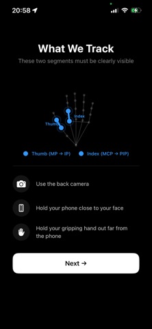 Racket Grip Checker Screenshot 3 of 5