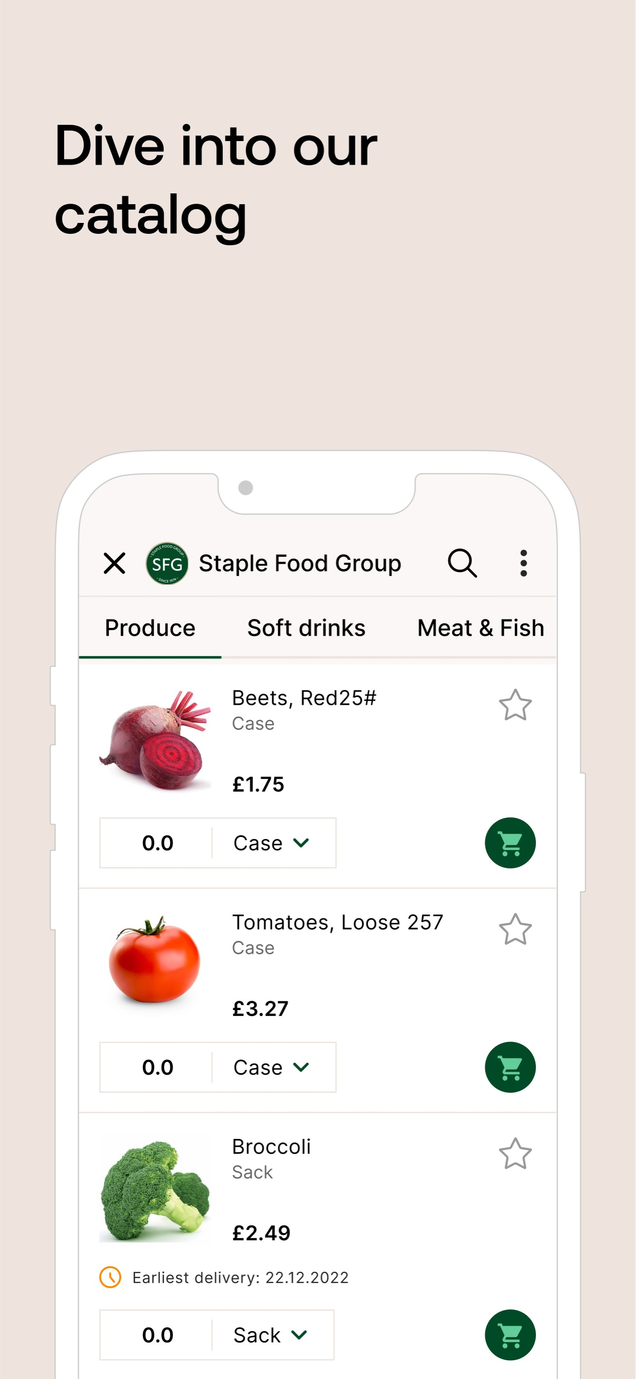 Staple Food Group App screenshot 4