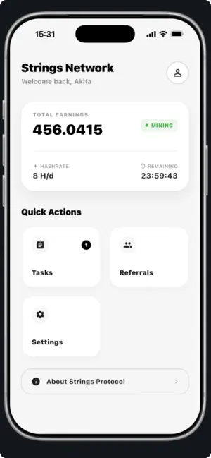 Strings Network screenshot 1