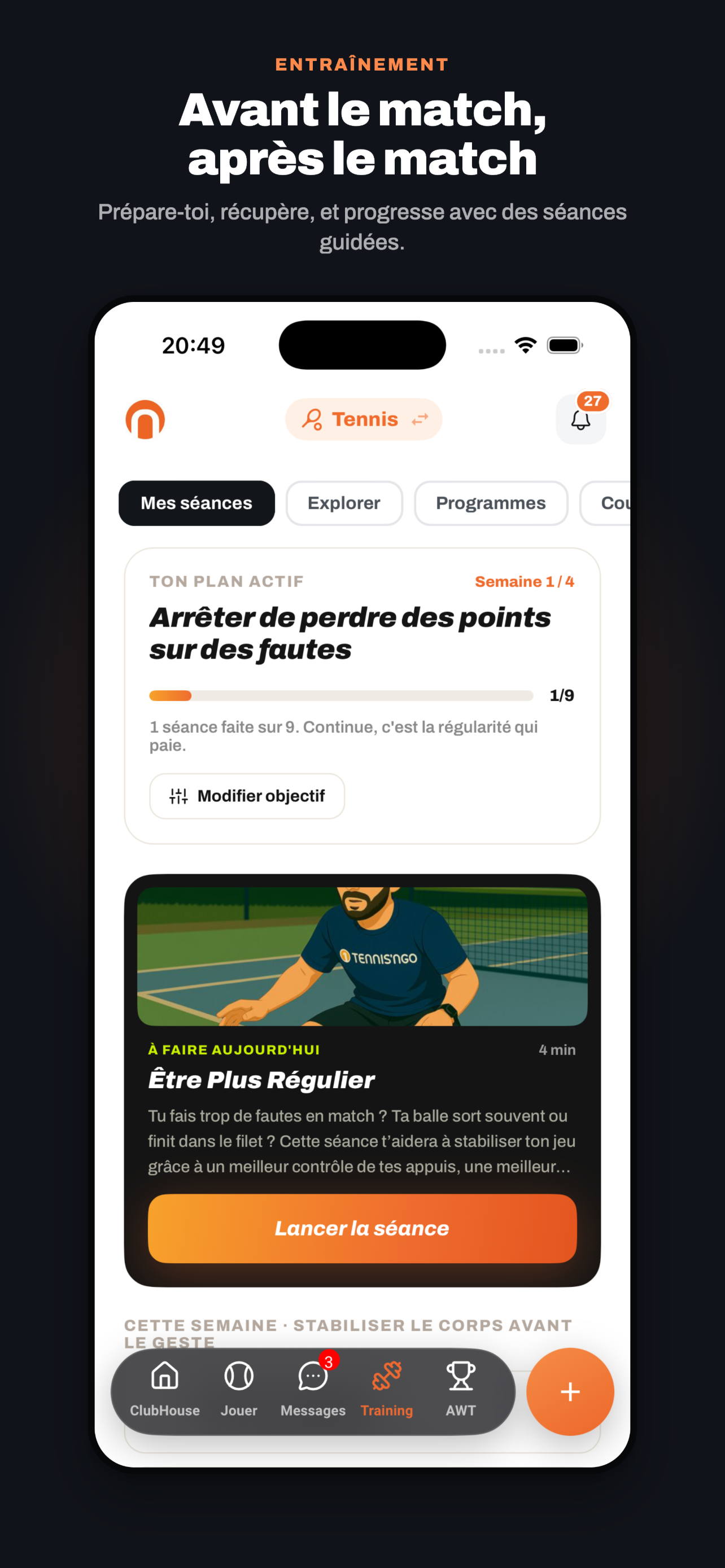 Tennisngo : Le Tennis Connecté screenshot 5