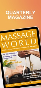 Massage World Magazine screenshot #2 for iPhone