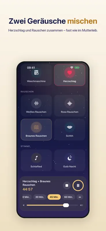 Baby Sounds – Einschlafhilfe screenshot 2 of 4