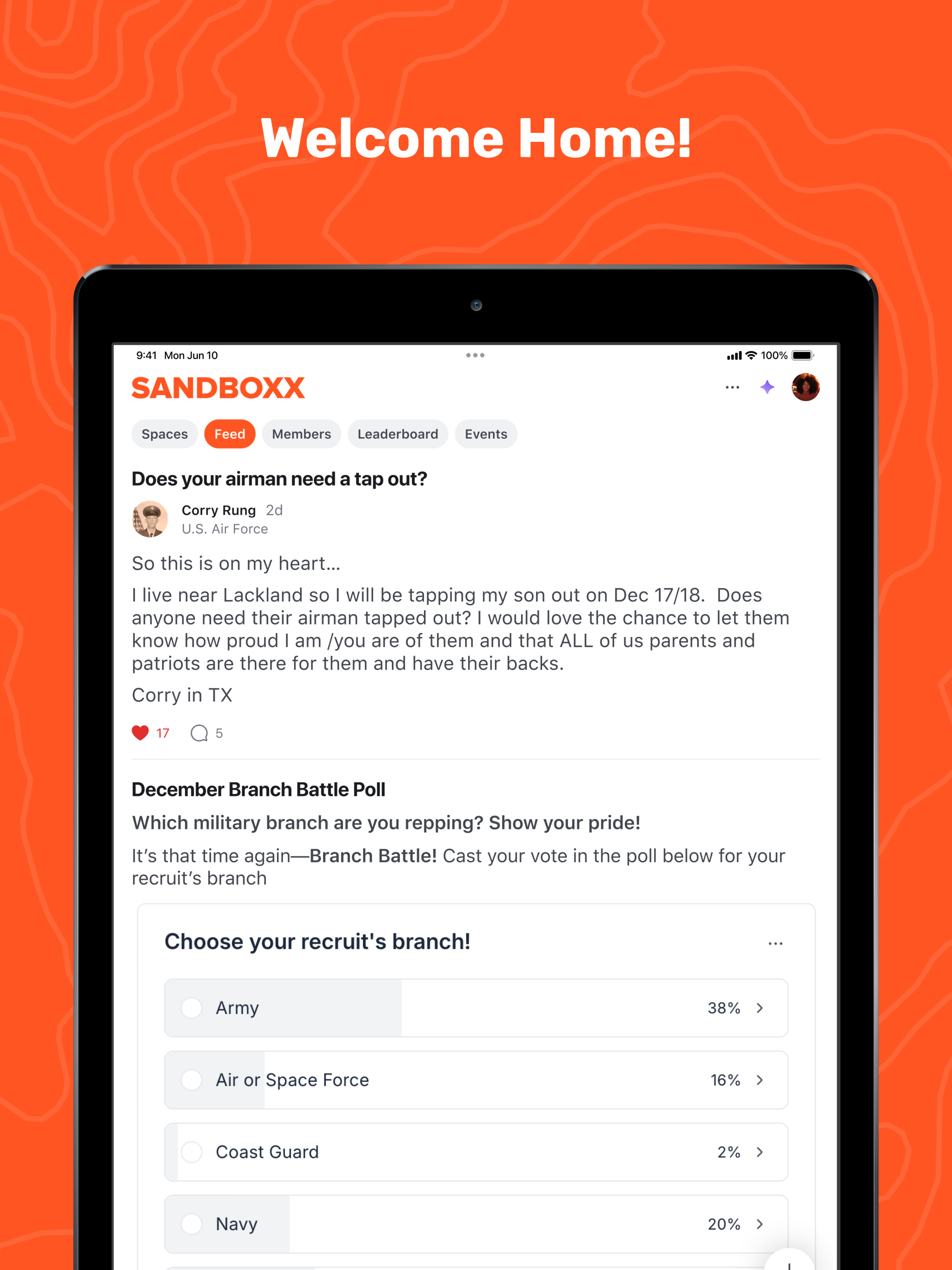 Sandboxx Community