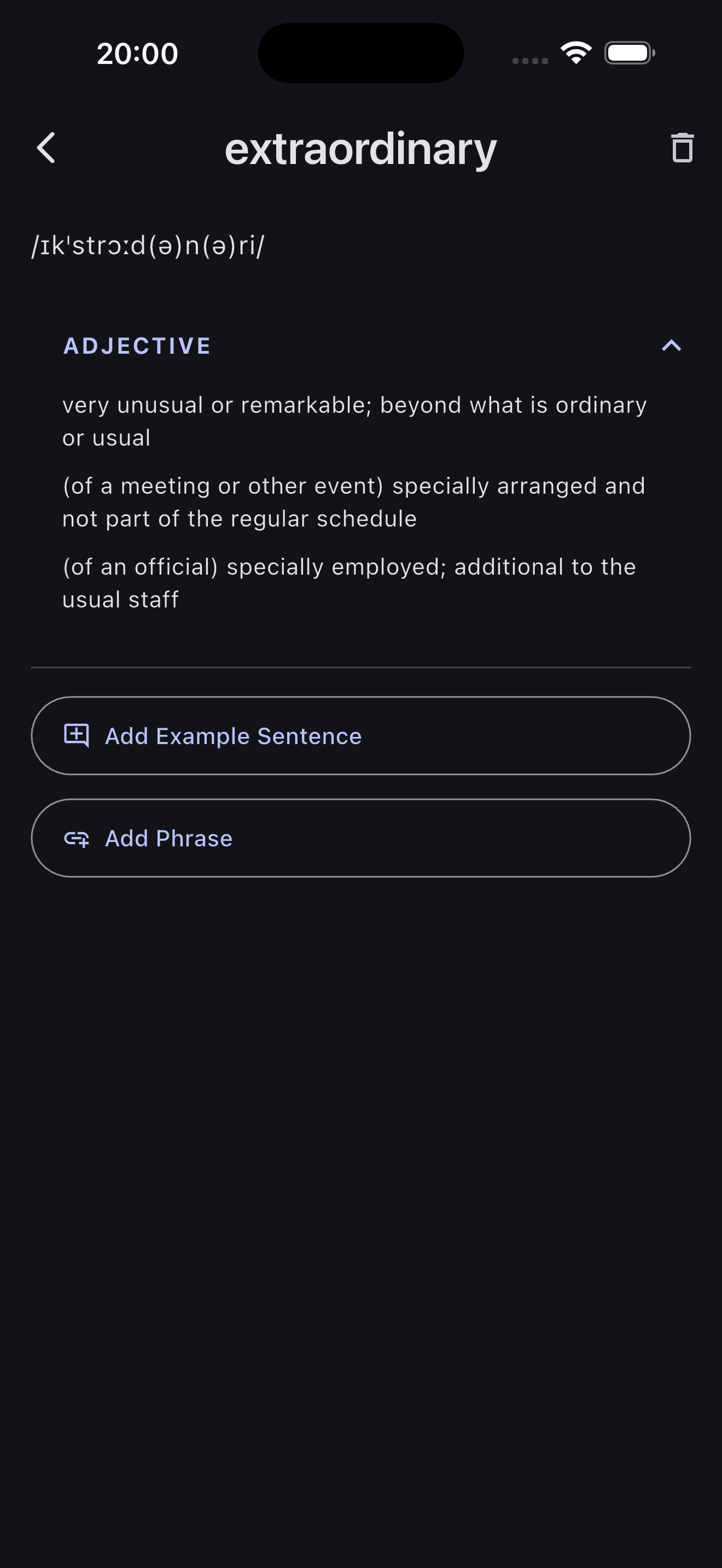 EngNotes screenshot 3