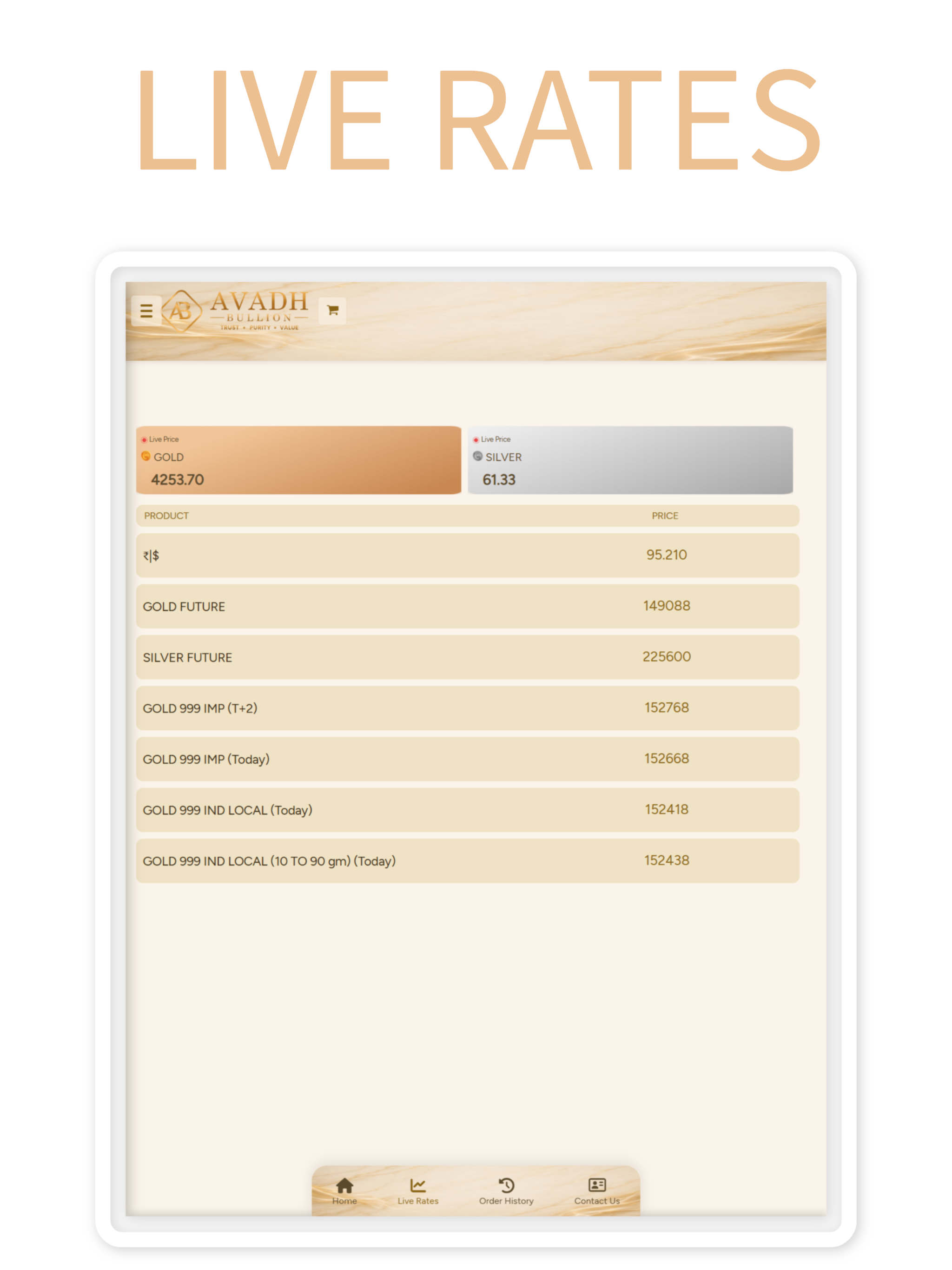 Avadh Bullion. screenshot 18