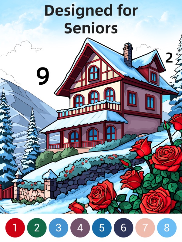Jolly Color by Numers Game screenshot 10
