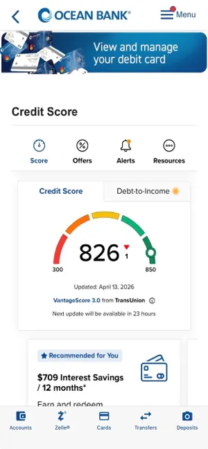 Ocean Bank Mobile Banking screenshot 3