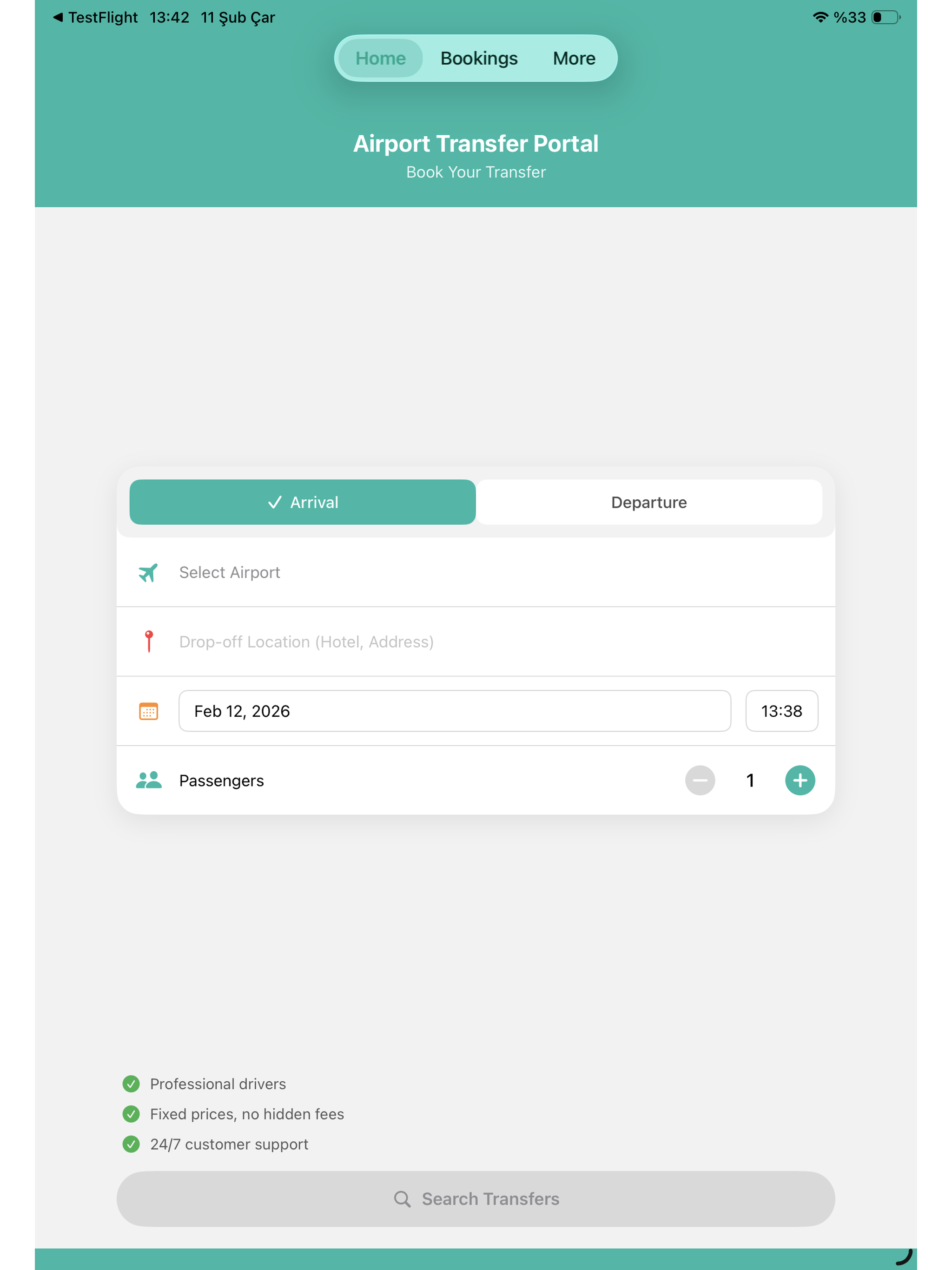 Airport Transfer Portal screenshot 5