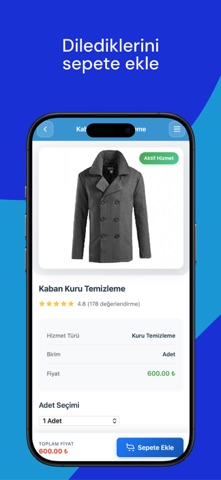Kuru Temizleme Sepeti screenshot