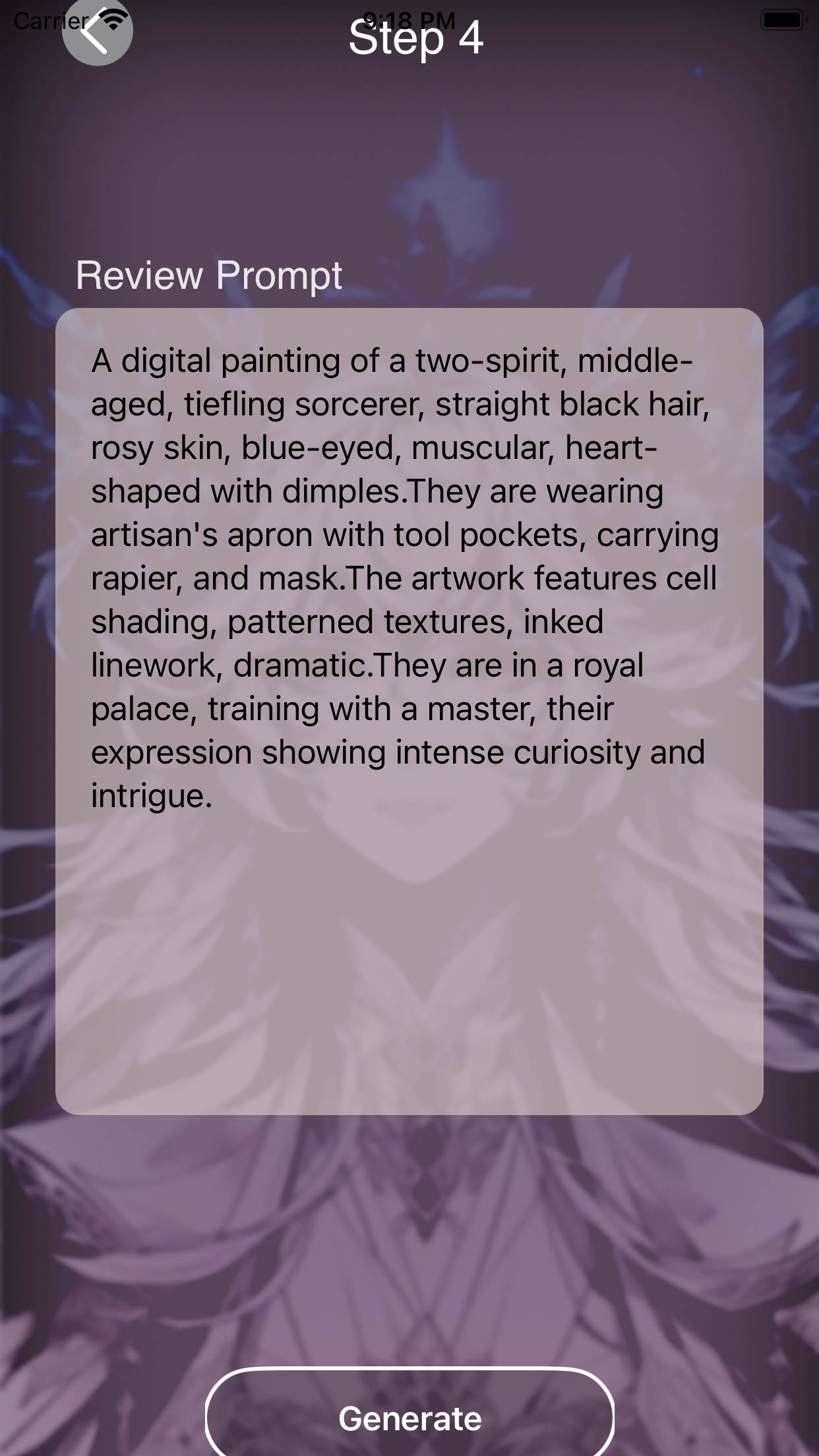 Avatar: AI-Created Characters