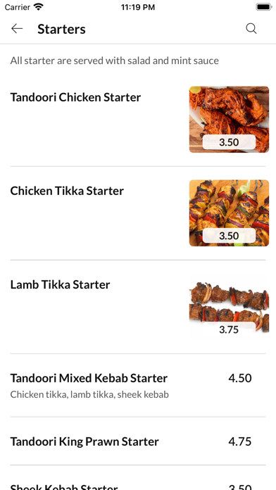 Jobas Takeaway Screenshot