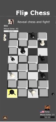 Reveal & Flip Chess Online screenshot 2