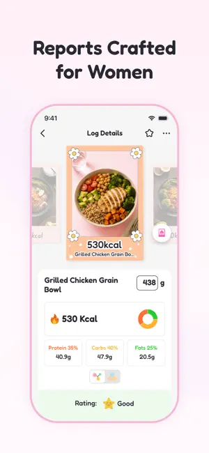 Shelog: Food Log, Diet tracker screenshot 4