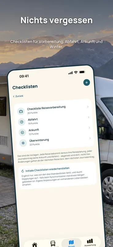 WomoLog: Wohnmobil-Tagebuch screenshot 8 of 10