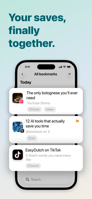 Mine: Bookmark & Read Later screenshot 1
