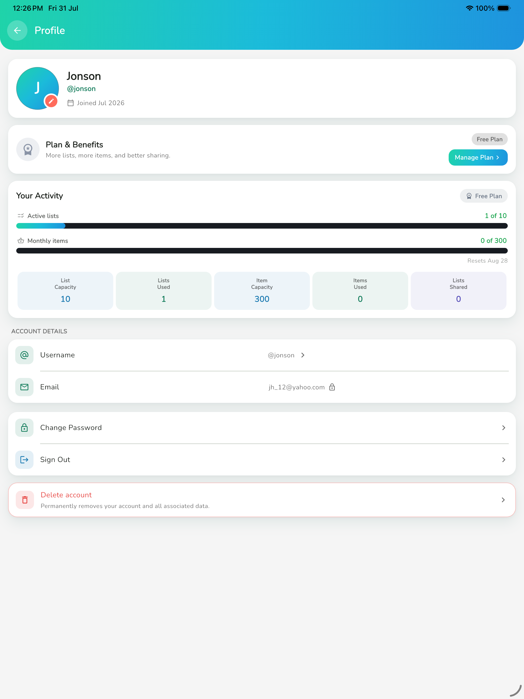 Shared Lists: Plan Together screenshot 13