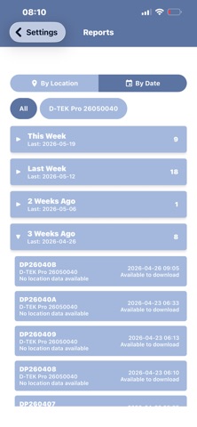D-TEK Pro screenshot