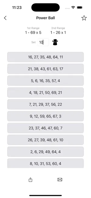 Pick Your Lucky Numbers screenshot 2