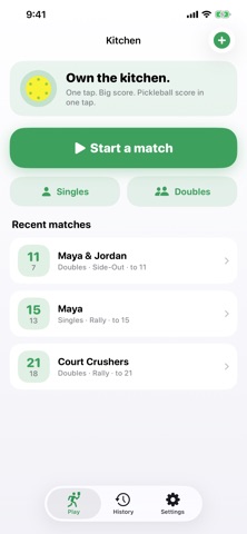 Kitchen — Pickleball Score Screenshot 4 of 10