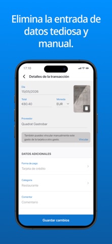 Captio - Informes de gastos iPhone screenshot 3