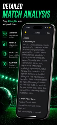 AI Match Analyzer Screenshot 3 of 5