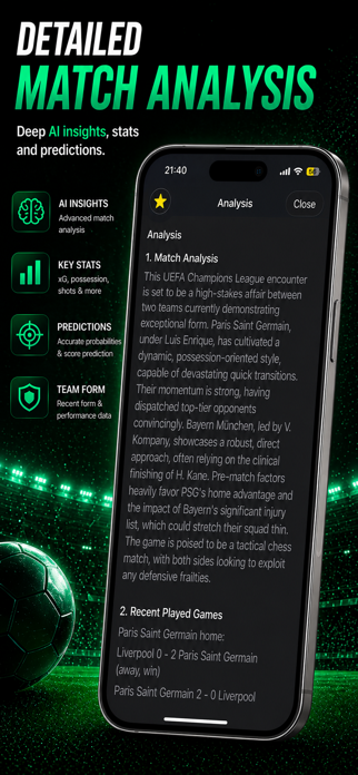AI Match Analyzer Screenshot 3 of 5