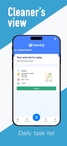 Cleaning App Uk - Employee screenshot