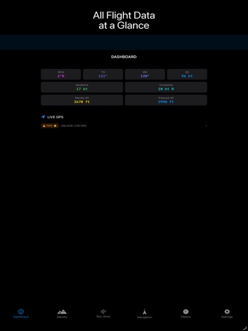 WingCalc iPad screenshot