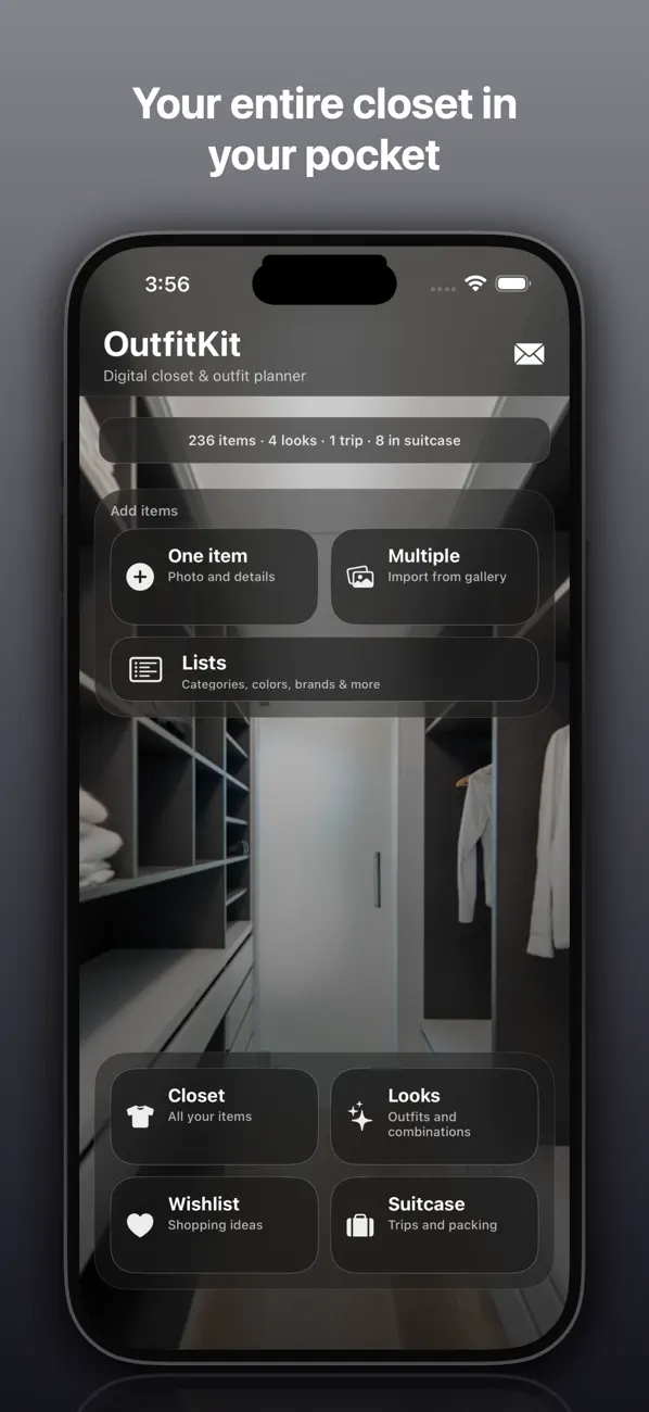 Screenshot #1 pour OutfitKit