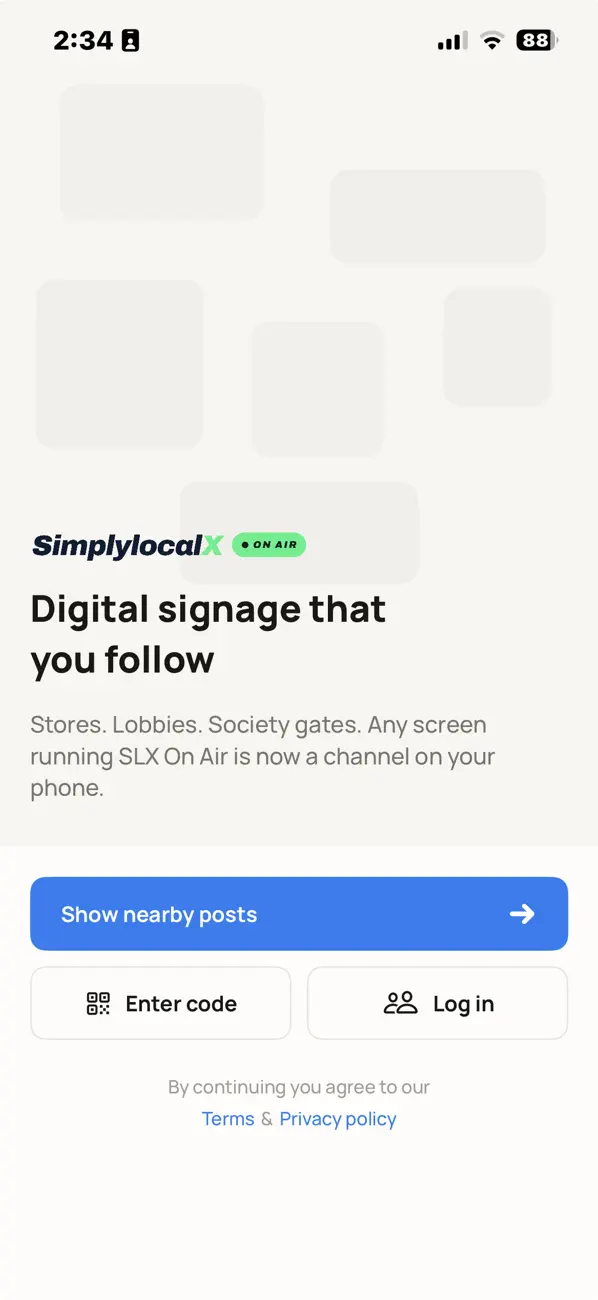 Screenshot #1 pour SimplylocalX On Air