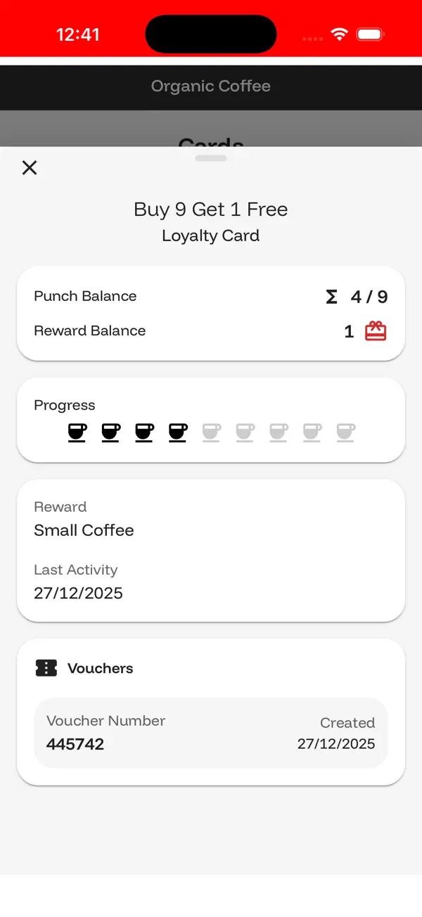 Screenshot #2 pour My digiPunchCard