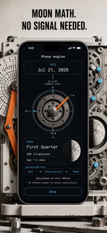 Moon Phase Widget: Tonight Screenshot 9 of 10