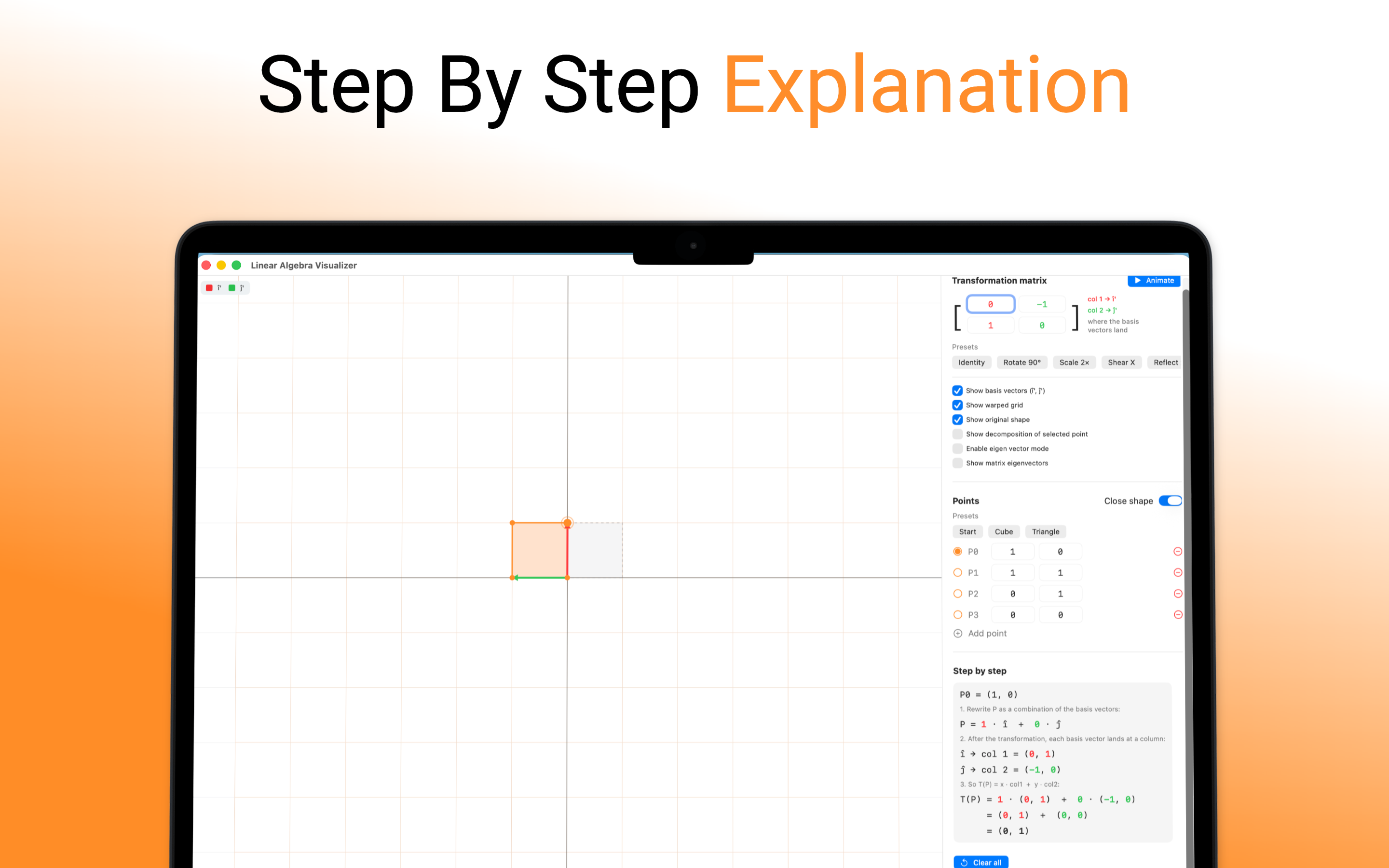Linear Algebra Visualizer